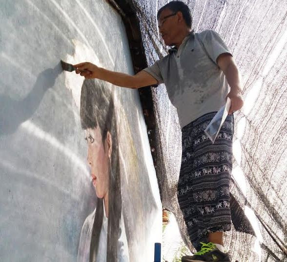 Xóm biển xứ Quảng “khoác” lên mình tranh bích họa tuyệt đẹp
