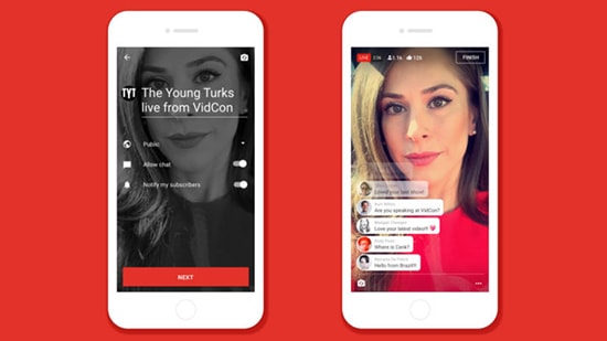 YouTube giới thiệu tính năng livestreaming trên điện thoại