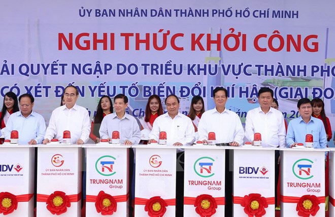 Thủ tướng dự lễ khởi công 2 dự án quan trọng phục vụ dân sinh tại TPHCM