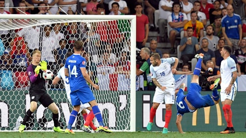 EURO 2016: Iceland - Anh 2-1: Brexit ở Euro 