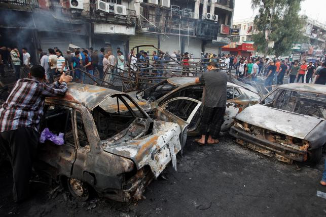 Đánh bom xe kinh hoàng, trung tâm Baghdad như chìm trong biển lửa