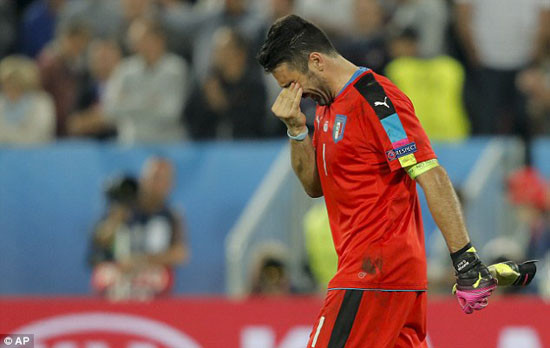 Euro 2016: Gianluigi Buffon và những giọt nước mắt