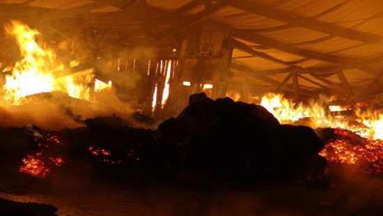 Cháy lớn tại công ty sản xuất khung hình ở Bình Phước