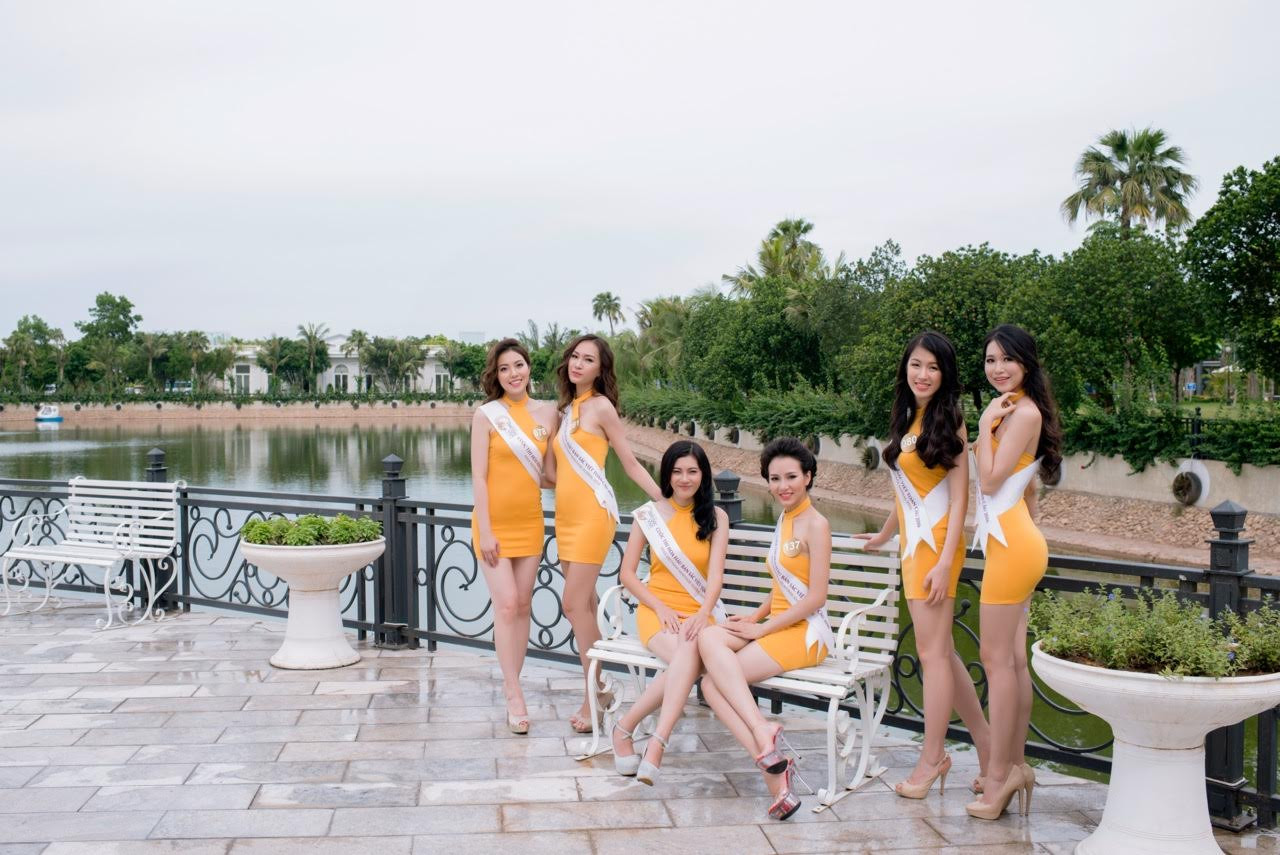Người đẹp Hoa hậu bản sắc Việt toàn cầu khoe sắc ở FLC Vĩnh Phúc Resort