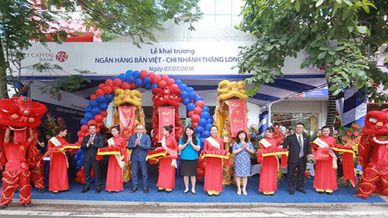 Viet Capital Bank khai trương hoạt động Chi nhánh Thăng Long