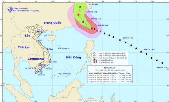 Dự báo thời tiết ngày 8/7: Nhiều nơi trên cả nước có mưa dông