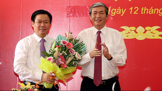 Ông Vương Đình Huệ nhận quyết định làm Trưởng Ban chỉ đạo Tây Nam Bộ