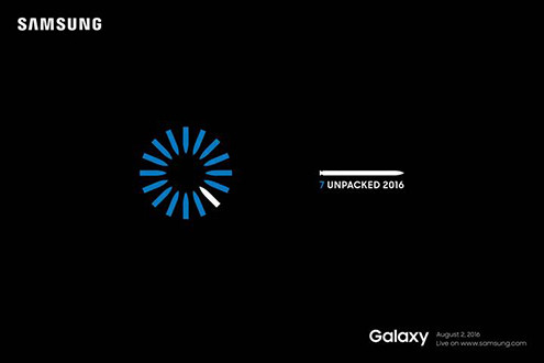 Lịch ra mắt chính thức Galaxy Note 7 ngày 2/8