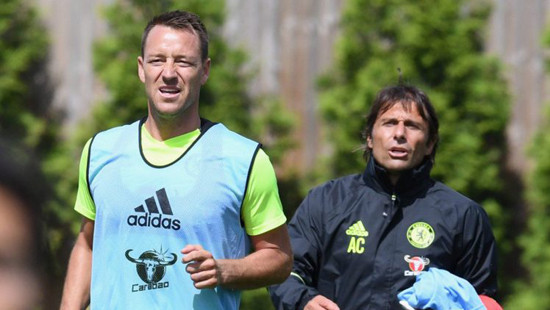 HLV Conte bắt đầu huấn luyện Chelsea