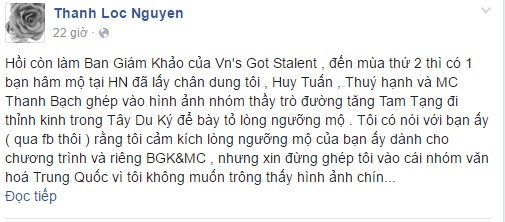 NSƯT Thành Lộc cùng sao Việt phản đối gay gắt 
