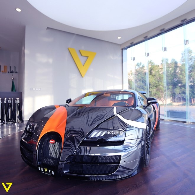 Ngắm hình ảnh Bugatti Veyron Super Sport lột xác trong bộ áo choàng mới