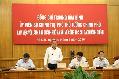 Hà Nội vẫn còn một bộ phận cán bộ nhũng nhiễu trong giải quyết thủ tục hành chính 