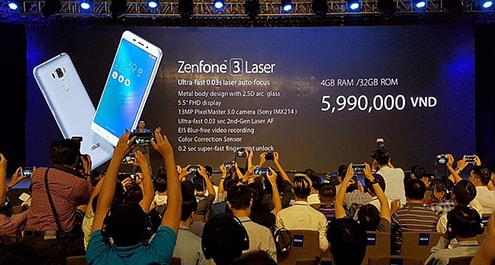 Những điểm ấn tượng của Zenfone 3 Laser và Max tại Việt Nam