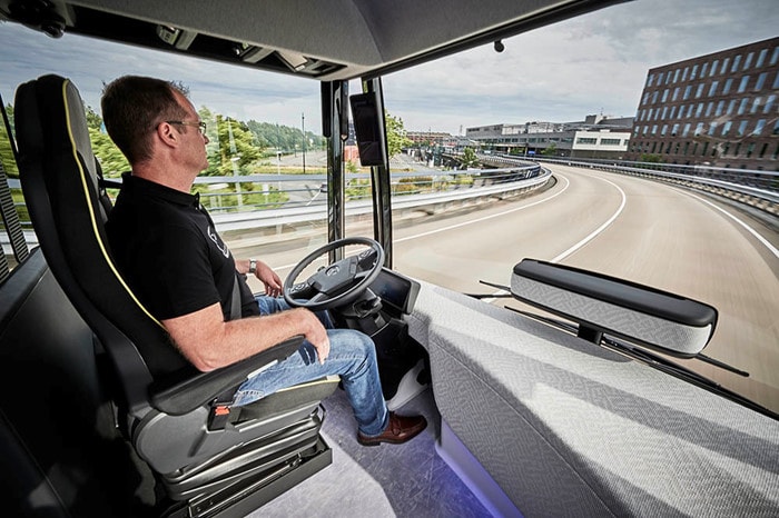 Xe buýt Mercedes-Benz Future Bus với công nghệ tự lái “CityPilot” vừa trình làng 