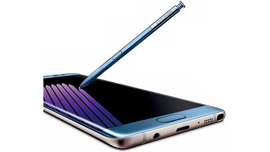 Bút S Pen cho Galaxy Note 7 có khả năng lội nước, thiết kế bật lên 