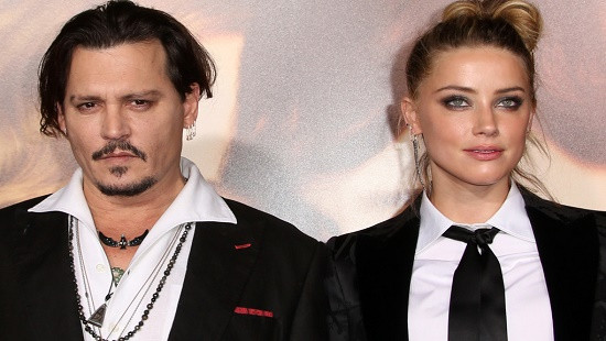 Căng thẳng cuộc chiến chia tài sản giữa Johnny Depp và Amber 
