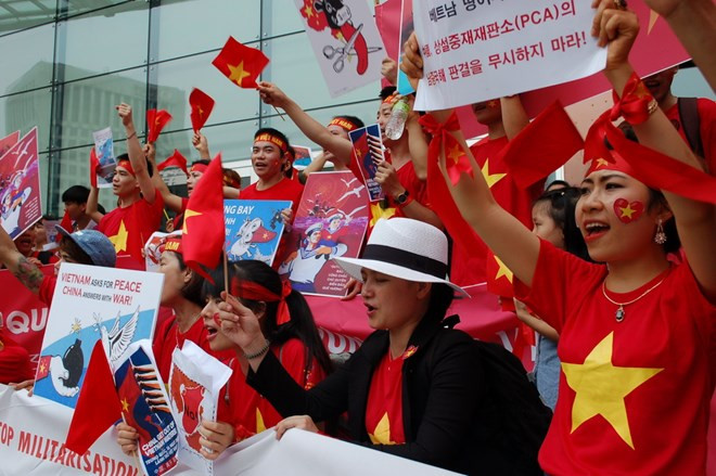 Người Việt tại Hàn Quốc phản đối hành xử của Trung Quốc ở Biển Đông