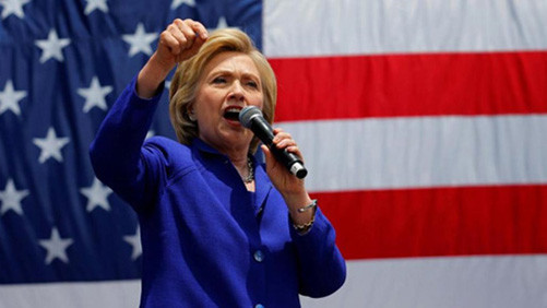Bầu cử Mỹ 2016: Bà H. Clinton chính thức trở thành ứng cử viên của đảng Dân chủ 
