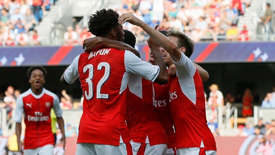 Arsenal thắng các ngôi sao MLS