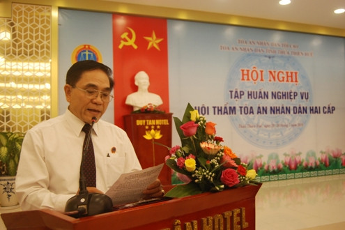 TAND tỉnh Thừa Thiên Huế tập huấn nghiệp vụ xét xử Hội thẩm TAND