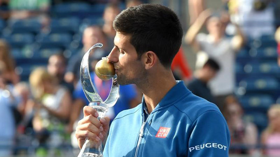 Hạ Nishikori, Djokovic vô địch Rogers Cup