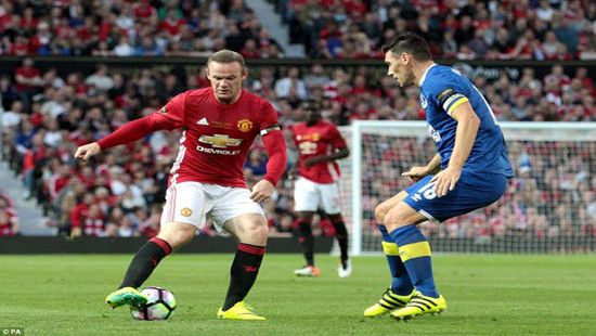 M.U - Everton (0-0): Tâm điểm Wayne Rooney