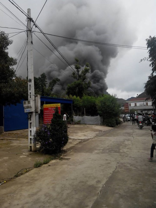 Sơn La: Hỏa hoạn thiêu rụi trụ sở khối đoàn thể Huyện ủy Vân Hồ