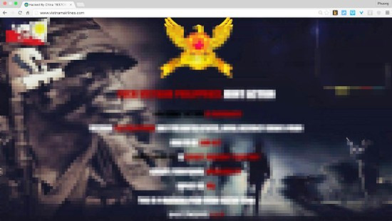 Tin tặc tấn công website báo Sinh viên Việt Nam, đổi giao diện tương tự vụ Vietnam Airlines