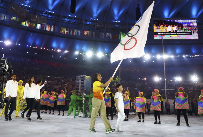 Hình ảnh: Đa sắc màu tại lễ khai mạc Olympic Rio 2016 số 22