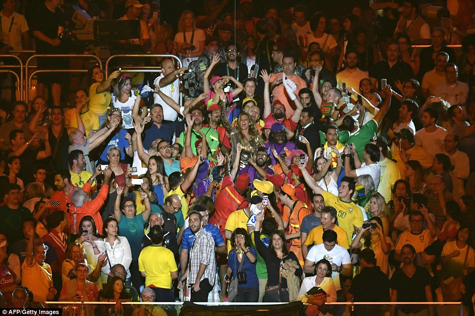Hình ảnh: Đa sắc màu tại lễ khai mạc Olympic Rio 2016 số 19
