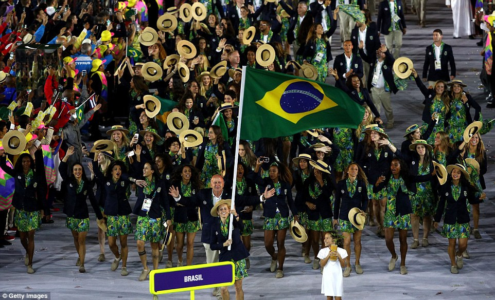 Hình ảnh: Đa sắc màu tại lễ khai mạc Olympic Rio 2016 số 30
