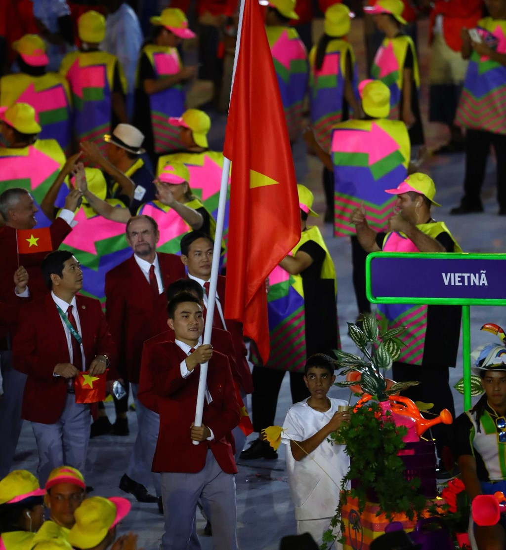 Hình ảnh: Đa sắc màu tại lễ khai mạc Olympic Rio 2016 số 29