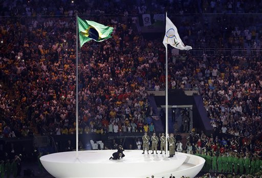 Hình ảnh: Đa sắc màu tại lễ khai mạc Olympic Rio 2016 số 35