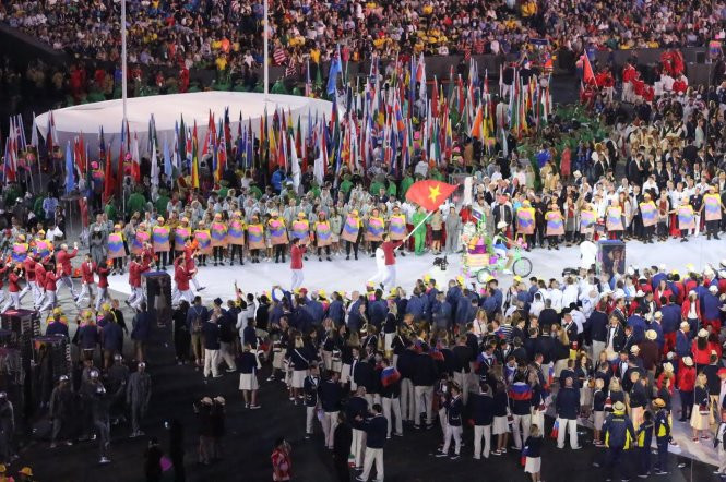 Hình ảnh: Đa sắc màu tại lễ khai mạc Olympic Rio 2016 số 28