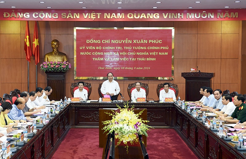 Thủ tướng: 5 năm tới, Thái Bình phải nâng gấp 3 lần số doanh nghiệp của tỉnh