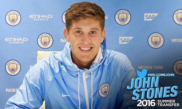 Man City chiêu mộ thành công trung vệ John Stones với giá 47,5 triệu bảng