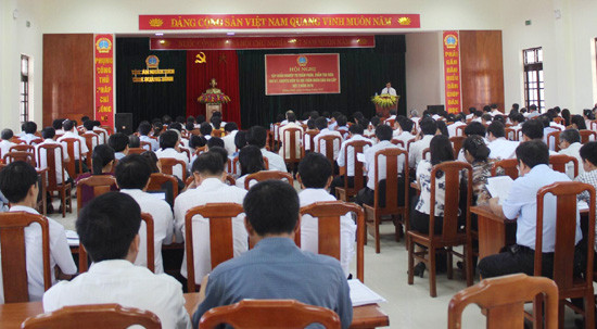 TAND hai cấp tỉnh Quảng Bình tổ chức hội nghị tập huấn nghiệp vụ 