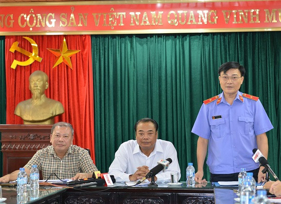Công bố Quyết định đình chỉ điều tra bị can và công khai xin lỗi ông Trần Văn Thêm