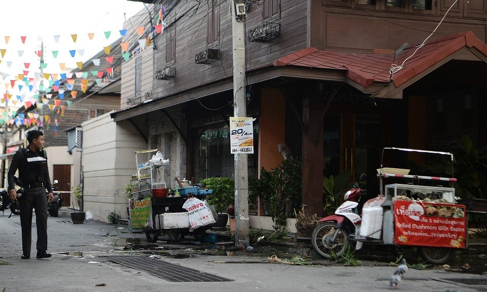 Đánh bom liên hoàn ở Thái Lan: Đã phát hiện túi khả nghi ở Hua Hin