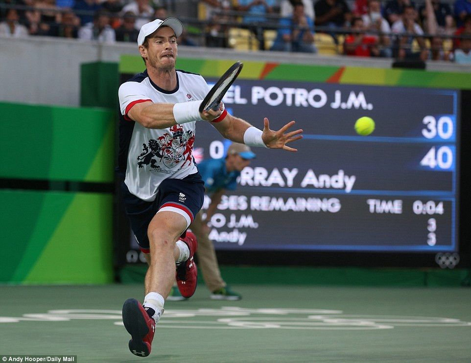 Hình ảnh: Hạ gục Del Potro, Andy Murray bảo vệ thành công HCV tại Olympic số 1