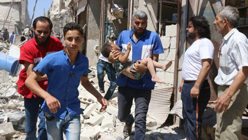 Nga bác bỏ thông tin ném bom vào khu vực dân cư tại Aleppo