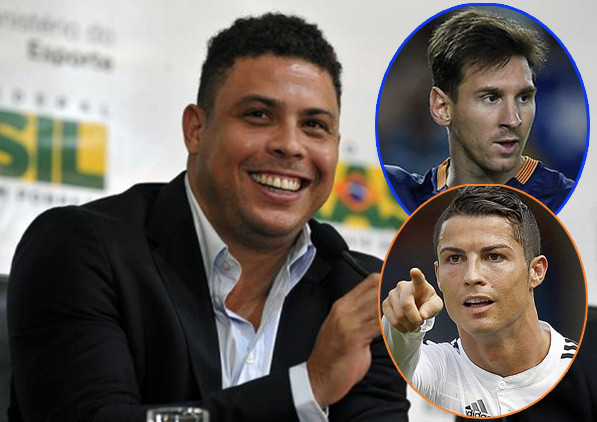 Hình ảnh: Ronaldo ‘béo’ chọn Messi và loại CR7 ra khỏi đội hình hay nhất mọi thời đại số 1