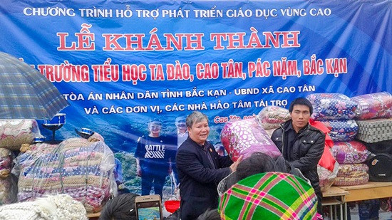 TAND tỉnh Bắc Kạn: Tích cực tham gia công tác xã hội, từ thiện