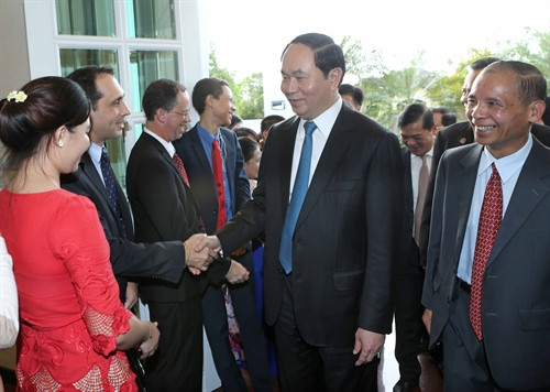 Chủ tịch nước Trần Đại Quang bắt đầu thăm cấp nhà nước tới Brunei