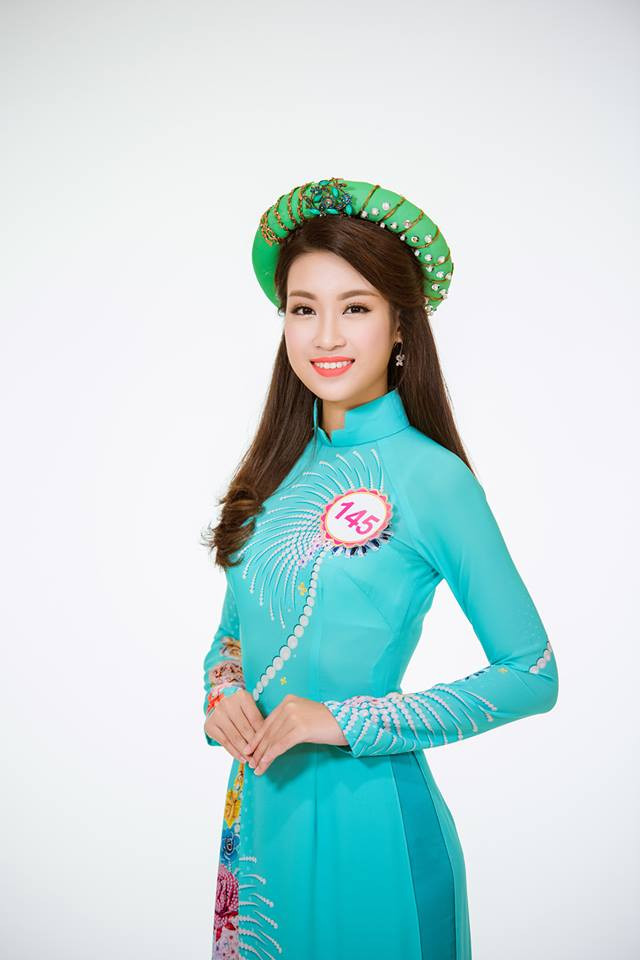 Thí sinh Hoa hậu Việt Nam 2016 diện áo dài khoe dáng ngọc trước Chung kết