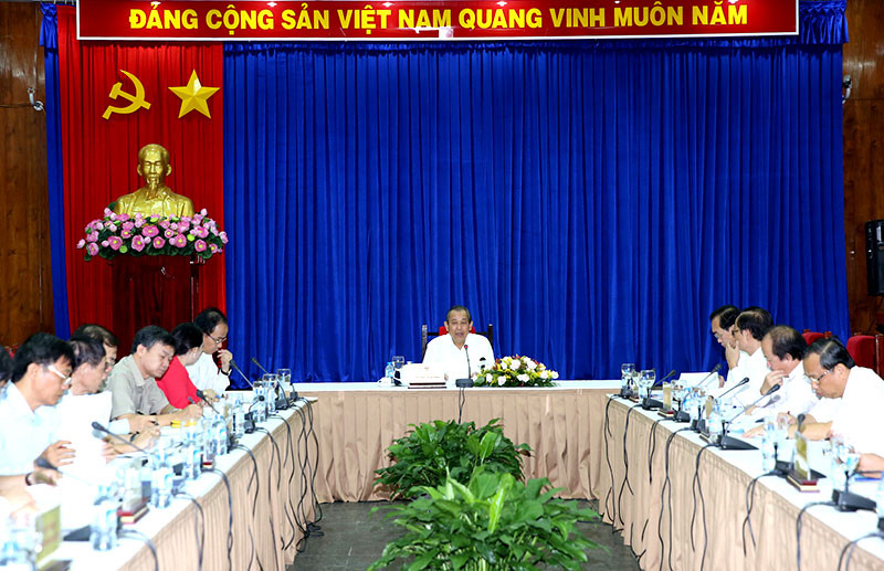Phó Thủ tướng Trương Hòa Bình họp xử lý khiếu nại kéo dài tại các tỉnh phía Nam