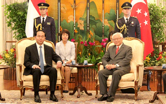 Chủ tịch nước Trần Đại Quang và những hoạt động nổi bật tại Singapore