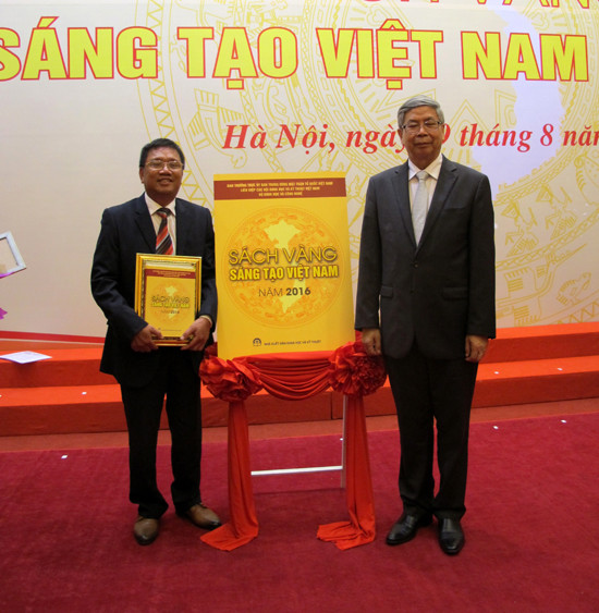 Vua sáng tạo nhận Giải thưởng Hồ Chí Minh 2016