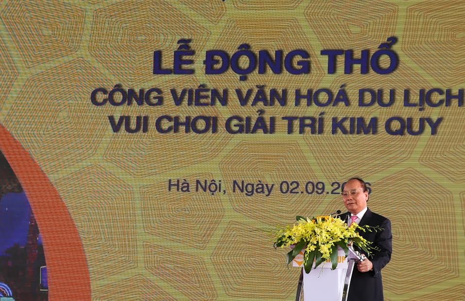 Lễ Động thổ Dự án Công viên Kim Quy tại Hà Nội