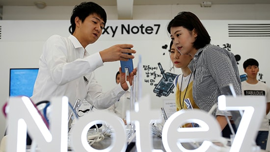 Samsung chính thức thu hồi Galaxy Note 7 trên toàn cầu